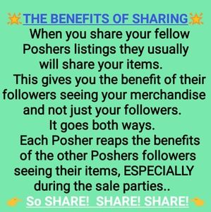 SHARING BENEFITS